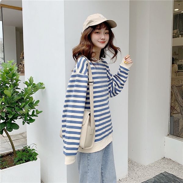 gsw3l dongdaemun korean pulloversweater pullover 2020 striped clothing korean stylestyle loose sleeve autumn sweater women's long bfsty, Black
gsw3l dongdaemun korean pulloversweater pullover 2020 striped clothing korean stylestyle loose sleeve autumn sweater women's long bfsty, Black