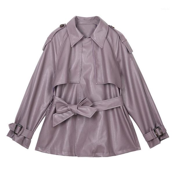 slim coats women fashion purple black faux leather jackets female elegant belt waist pockets buttons leather coats for ladies1
slim coats women fashion purple black faux leather jackets female elegant belt waist pockets buttons leather coats for ladies1