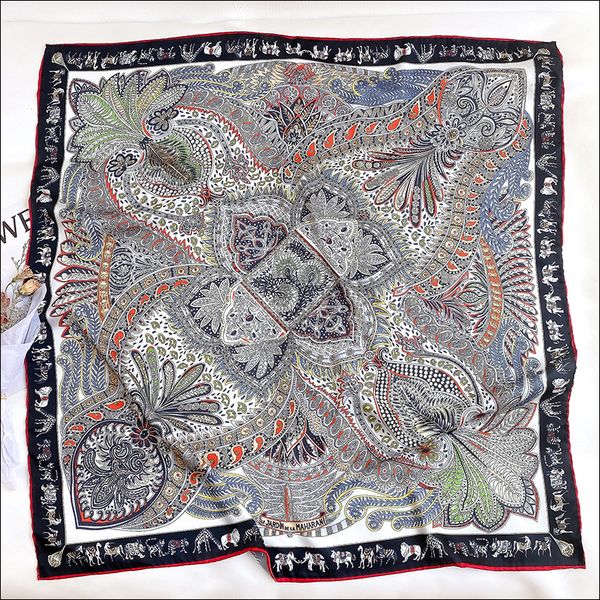 foulard satin scarf female silk head scarves for ladies hand rolled hem scarf 90 foulard luxe, Blue;gray
foulard satin scarf female silk head scarves for ladies hand rolled hem scarf 90 foulard luxe, Blue;gray