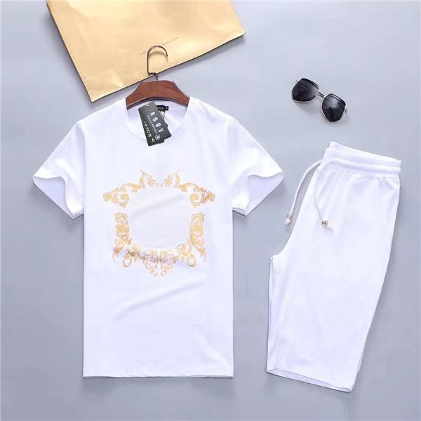 summer designers casual mens tracksuit clothing men set fitness sports suit man 2020 brand short set t-shirt sportswear two piece, Gray
summer designers casual mens tracksuit clothing men set fitness sports suit man 2020 brand short set t-shirt sportswear two piece, Gray