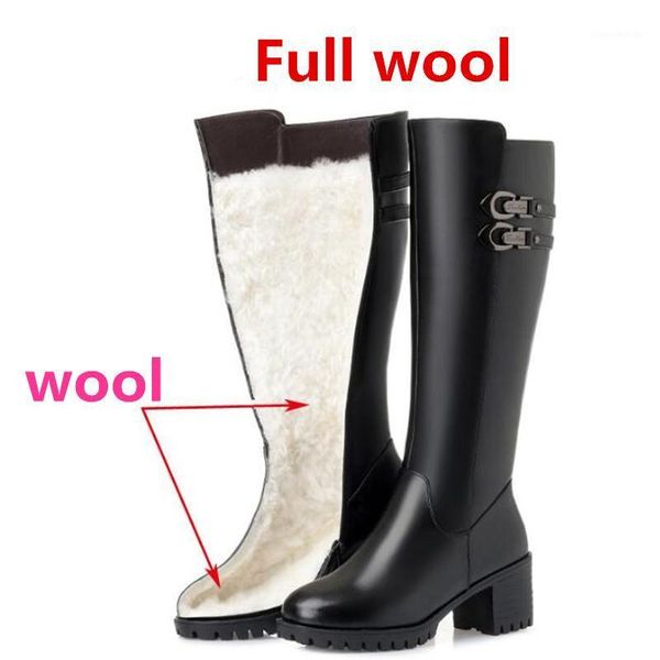 boots fashion comfort inside plush / wool warm winter snow genuine leather shoes woman high knight plus size1, Black
boots fashion comfort inside plush / wool warm winter snow genuine leather shoes woman high knight plus size1, Black