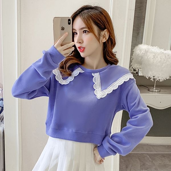 qrvmx sweater short fashion insfall 2020 new korean loose version thin long pulloverwomen doll neck pullover pullover sleeve pullovertop, Black
qrvmx sweater short fashion insfall 2020 new korean loose version thin long pulloverwomen doll neck pullover pullover sleeve pullovertop, Black