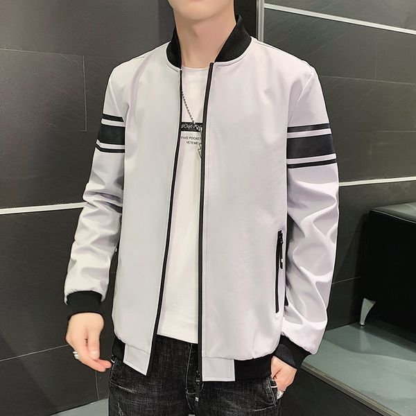 2021 coat spring men's and autumn new korean-style trend workwear in casual clothes baseball jacket o14j, Black;brown
2021 coat spring men's and autumn new korean-style trend workwear in casual clothes baseball jacket o14j, Black;brown