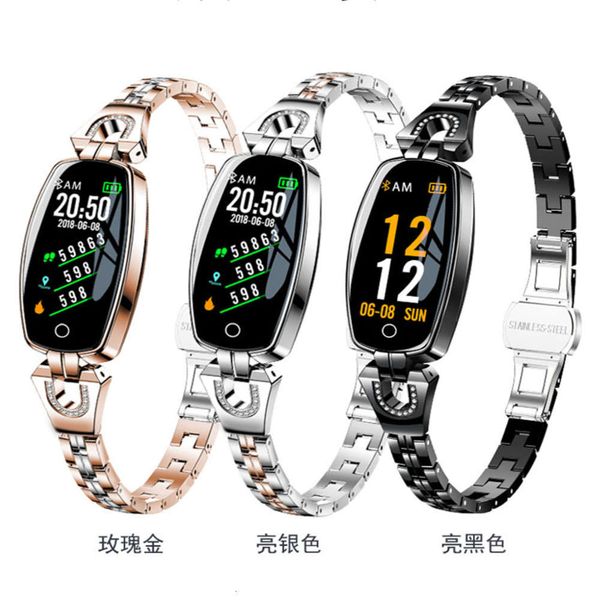 h8 female bluetooth step counting calorie remote control p taking smart bracelet information reminder continuous heart rate
h8 female bluetooth step counting calorie remote control p taking smart bracelet information reminder continuous heart rate