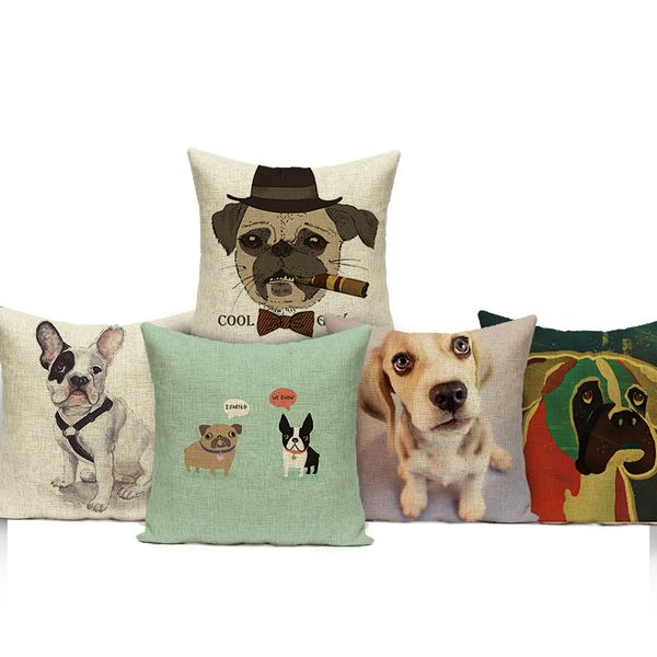 cartoon pug dog pillow case animal decorative pillows lovely french bulldog linens cushion cover custom throw pillows cases
cartoon pug dog pillow case animal decorative pillows lovely french bulldog linens cushion cover custom throw pillows cases