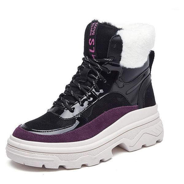 swonco genuinne leather sneakers women winter warm shoes ankle boots lamb fur snow boots platform for women 2020 black boot lady1
swonco genuinne leather sneakers women winter warm shoes ankle boots lamb fur snow boots platform for women 2020 black boot lady1