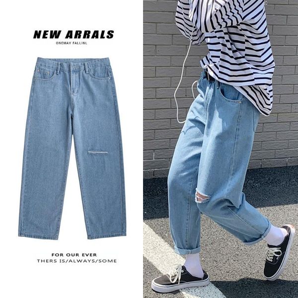 men's jeans 2021 summer washed holes casual pants classic baggy homme cargo pocket male biker denim blue color trousers -4xl
men's jeans 2021 summer washed holes casual pants classic baggy homme cargo pocket male biker denim blue color trousers -4xl