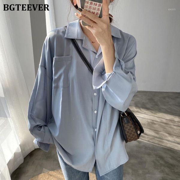 bgteever casual loose women shirts 2021 autumn ladies long sleeve pockets blouses female work wear blusas mujer1, White
bgteever casual loose women shirts 2021 autumn ladies long sleeve pockets blouses female work wear blusas mujer1, White