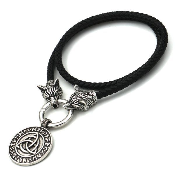 see description popular nordic mythology kailt knot necklace vijing rune mens pendant, Silver
see description popular nordic mythology kailt knot necklace vijing rune mens pendant, Silver