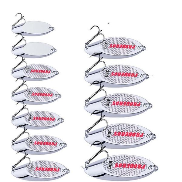 1pcs metal 3g-60g spoon fishing lure sequined silver hard wobbler crankbait carp fishing tack qylvwh
1pcs metal 3g-60g spoon fishing lure sequined silver hard wobbler crankbait carp fishing tack qylvwh