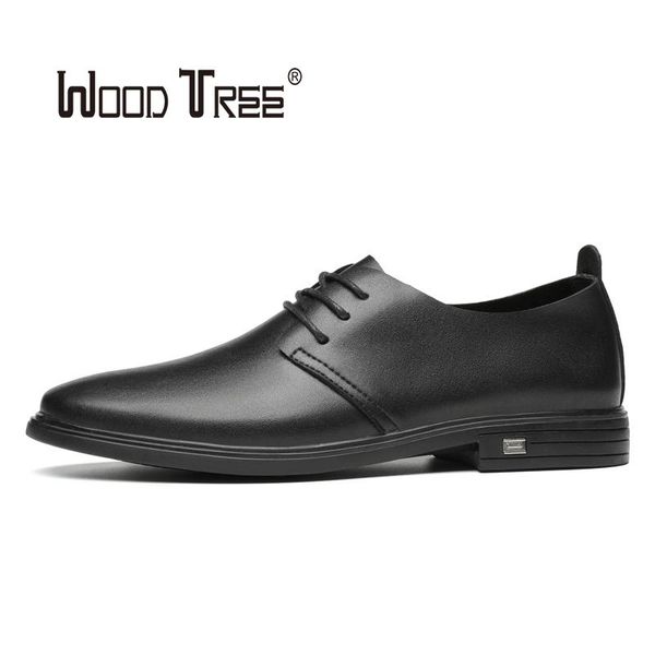 woodtree new men's formal shoes high fashion lace up toe business shoes, Black
woodtree new men's formal shoes high fashion lace up toe business shoes, Black