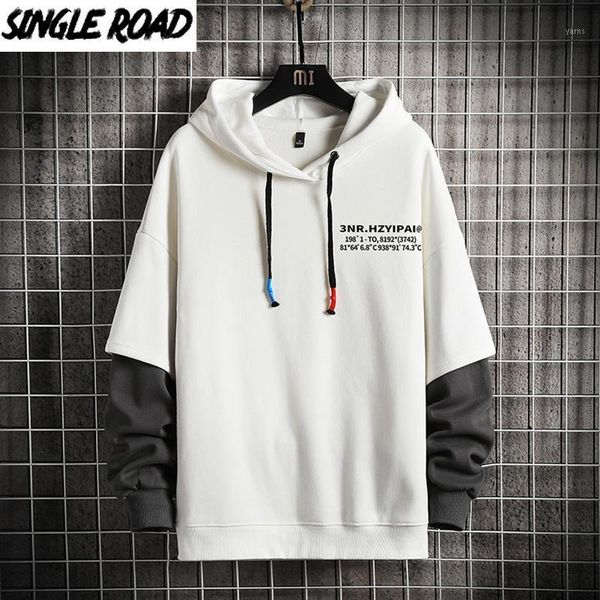 singleroad mens hoodies men 2020 autumn patchwork sweatshirt japanese streetwear harajuku oversized white hoodie men sweatshirts1, Black
singleroad mens hoodies men 2020 autumn patchwork sweatshirt japanese streetwear harajuku oversized white hoodie men sweatshirts1, Black