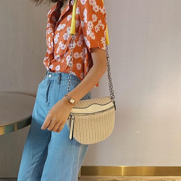 new-waist bag simple woven saddle bag wallet messenger solid color pu travel chest 
new-waist bag simple woven saddle bag wallet messenger solid color pu travel chest