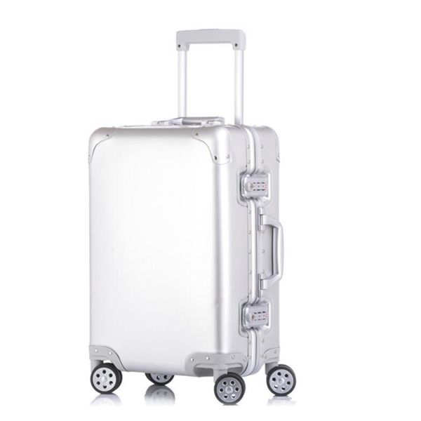 travel tale 20"24"26"29" 100% aluminum trolley suitcase with wheels spinner baggage luggage for traveling lj201111
travel tale 20"24"26"29" 100% aluminum trolley suitcase with wheels spinner baggage luggage for traveling lj201111