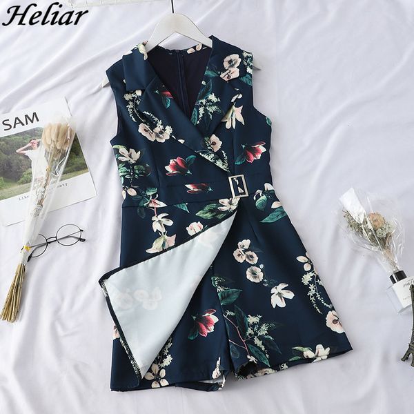 heliar 2019 women playsuits lady floral printed pumpsuits with sashes rompers lapel sleeveless party cloth female playsuit t200704, Black;white
heliar 2019 women playsuits lady floral printed pumpsuits with sashes rompers lapel sleeveless party cloth female playsuit t200704, Black;white
