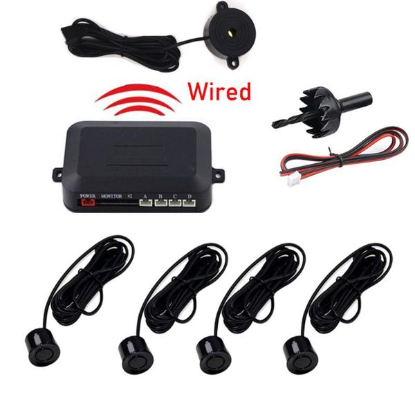 2-4 sensors buzzer 22mm car parking sensor kit reverse backup radar sound alert indicator probe system 12v
2-4 sensors buzzer 22mm car parking sensor kit reverse backup radar sound alert indicator probe system 12v