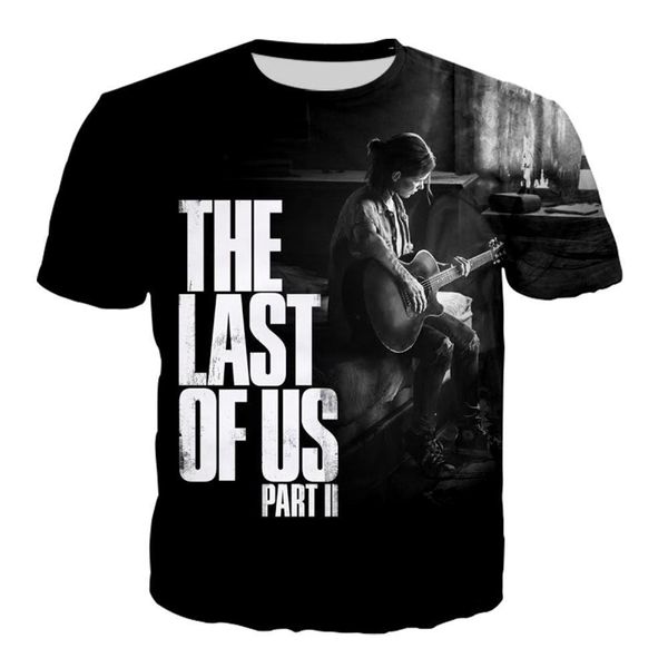 new the last of us ellie and joel t-shirt for men cotton tshirt fireflies tlou video game oversized, White;black
new the last of us ellie and joel t-shirt for men cotton tshirt fireflies tlou video game oversized, White;black