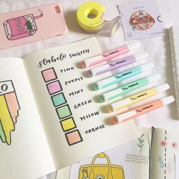trendy pastel color swing cool highlighter pen marker 1+4mm highlighting drawing line gift school students supply h6522, Black;red
trendy pastel color swing cool highlighter pen marker 1+4mm highlighting drawing line gift school students supply h6522, Black;red