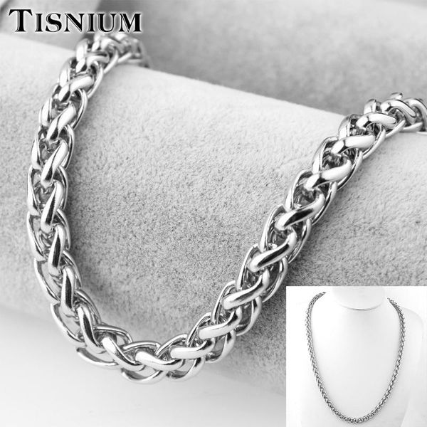 chains tisnium chain necklace choker neck fashion bracelets for men women stainless steel link friends gift jewelry wholesale, Silver
chains tisnium chain necklace choker neck fashion bracelets for men women stainless steel link friends gift jewelry wholesale, Silver