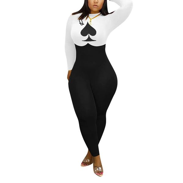 women's jumpsuits & rompers women fashion printed wrap jumpsuit crew neck long sleeve color block romper pants one piece playsuits, Black;white
women's jumpsuits & rompers women fashion printed wrap jumpsuit crew neck long sleeve color block romper pants one piece playsuits, Black;white