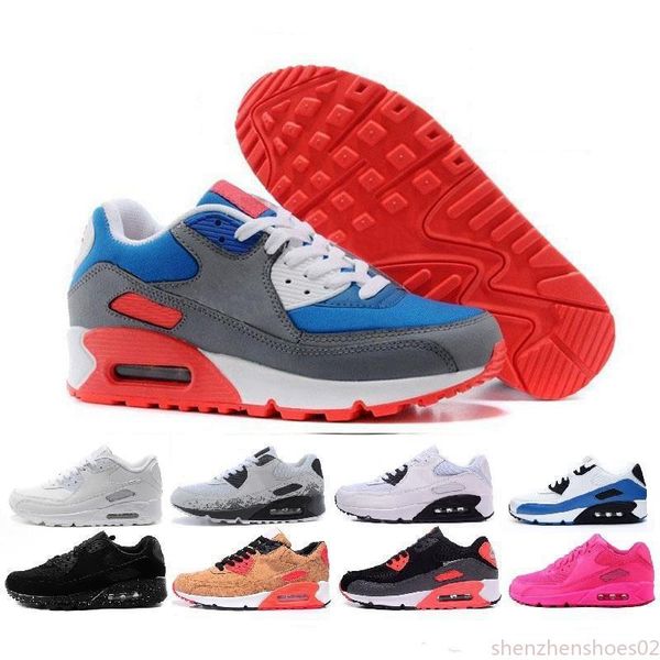 sneakers shoes classic 90 men and woman shoes sports trainer air cushion surface breathable sports shoes 7-11 sz2, Black
sneakers shoes classic 90 men and woman shoes sports trainer air cushion surface breathable sports shoes 7-11 sz2, Black