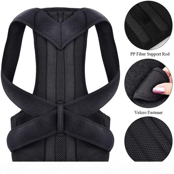 qualityposture corrector for men and women back posture brace clavicle support sslouching and hunching adjustable back trainer
qualityposture corrector for men and women back posture brace clavicle support sslouching and hunching adjustable back trainer