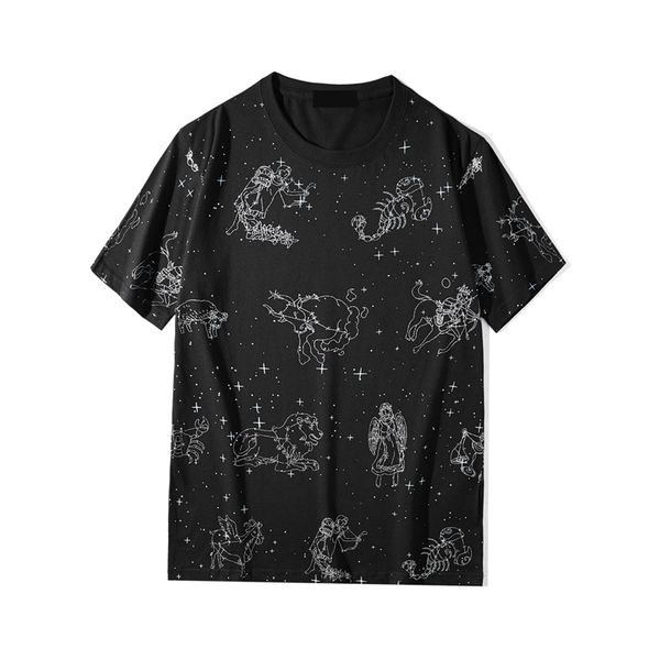 2021 mmj spring and summer new diamond space 12 constellation short sleeve cotton round neck trend t-shirt nlr6, White;black
2021 mmj spring and summer new diamond space 12 constellation short sleeve cotton round neck trend t-shirt nlr6, White;black