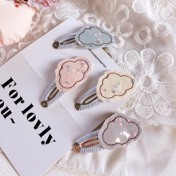 hair accessories korean style child cute clips yarn clouds gold wire pins for girl fashion accessories1, Slivery;white
hair accessories korean style child cute clips yarn clouds gold wire pins for girl fashion accessories1, Slivery;white