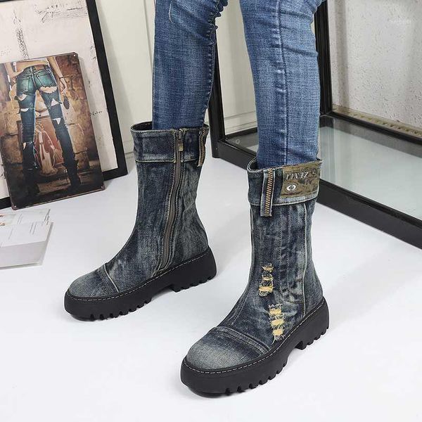boots canvas plush velvet warm women winter tube denim non-slip short side zippers platform size 34-411, Black
boots canvas plush velvet warm women winter tube denim non-slip short side zippers platform size 34-411, Black
