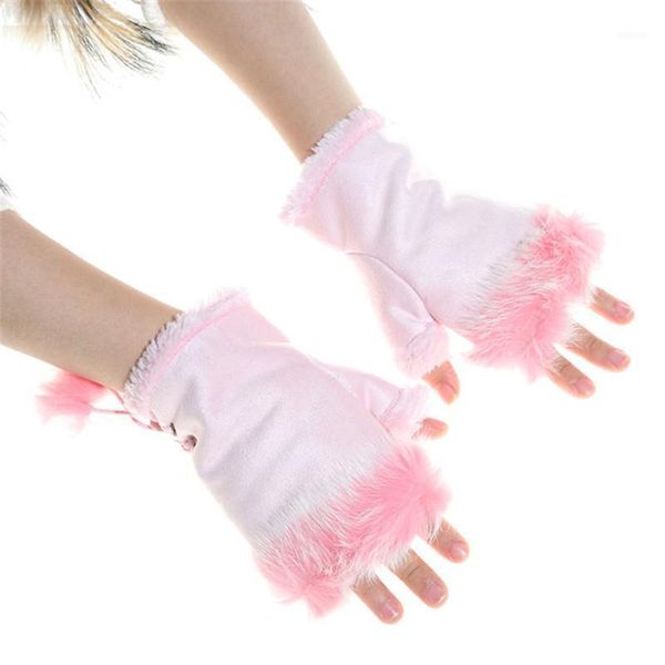 1 pair cute women skiing gloves stylish half finger warmer winter autumn fashion women gloves crochet mitten warm plush1
1 pair cute women skiing gloves stylish half finger warmer winter autumn fashion women gloves crochet mitten warm plush1