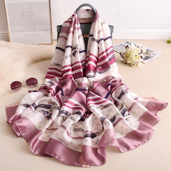2020 women luxury silk scarf beach shawls autumn winter warm lady pashmina scarves foulard stole wraps chain print scarfs wmtymi bdesybag, Blue;gray
2020 women luxury silk scarf beach shawls autumn winter warm lady pashmina scarves foulard stole wraps chain print scarfs wmtymi bdesybag, Blue;gray