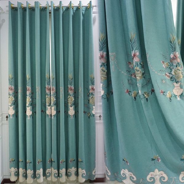 elegant embroidered luxury europe blackout curtains for living room bedroom window shading curtains drapes decoration
elegant embroidered luxury europe blackout curtains for living room bedroom window shading curtains drapes decoration