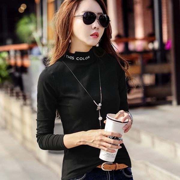 twtbo korean long sleeve 2020 new middle neck twomen's versatile shirt casual and bottoming women's t-shirt fashion zsa7i, White
twtbo korean long sleeve 2020 new middle neck twomen's versatile shirt casual and bottoming women's t-shirt fashion zsa7i, White