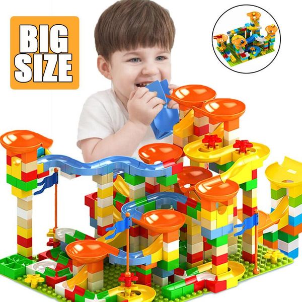 big size blocks marble race run maze ball compatible duploed building blocks funnel slide toys for children kid gifts wmtneq rimmer
big size blocks marble race run maze ball compatible duploed building blocks funnel slide toys for children kid gifts wmtneq rimmer