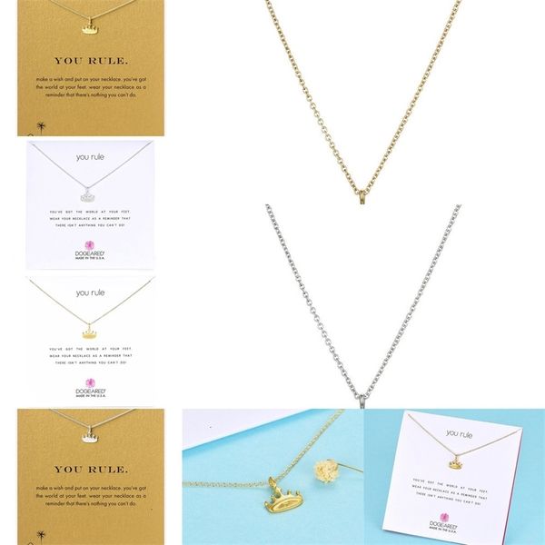 fashionpylhsilver high choker necklaces with card crown gold pendant necklace for fashion women jewelry you rule2x8x
fashionpylhsilver high choker necklaces with card crown gold pendant necklace for fashion women jewelry you rule2x8x