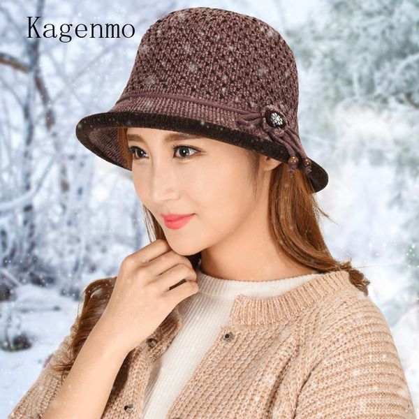 wide brim hats kagenmo mother's bucket hat winter outdoor keep warm female fishing cap knitting wool women short er, Blue;gray
wide brim hats kagenmo mother's bucket hat winter outdoor keep warm female fishing cap knitting wool women short er, Blue;gray