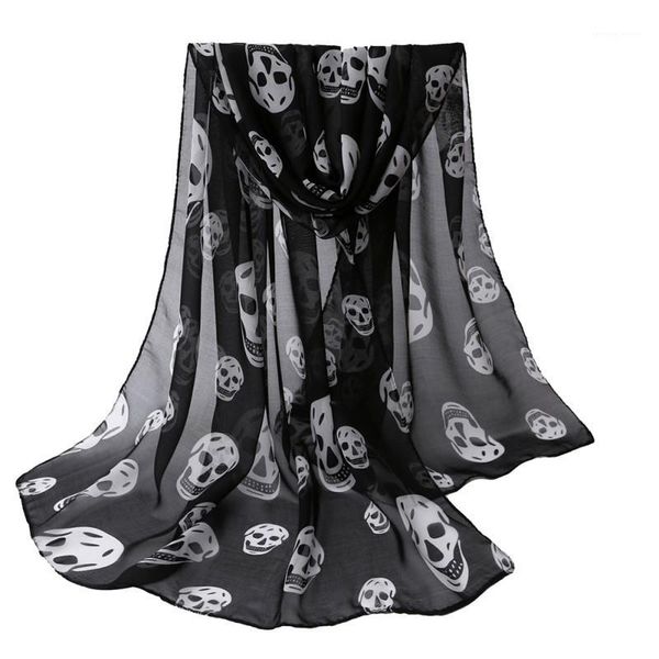 wholesale-autumn womens scarf girls skulls printed black long soft scarf shawl girls neck scarf1, Blue;gray
wholesale-autumn womens scarf girls skulls printed black long soft scarf shawl girls neck scarf1, Blue;gray