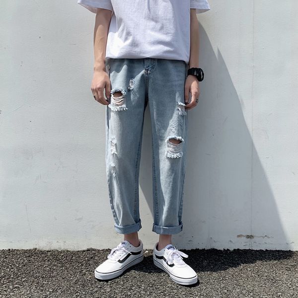 2020 quality blue good jeans brem spring thin fitting men's brim cotton strain denim cowboy pants
2020 quality blue good jeans brem spring thin fitting men's brim cotton strain denim cowboy pants