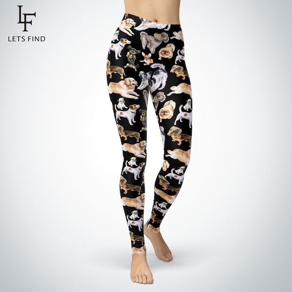 new women mid waist leggings high elasticity comfortable casusl cute dogs print legging 201202, Black
new women mid waist leggings high elasticity comfortable casusl cute dogs print legging 201202, Black
