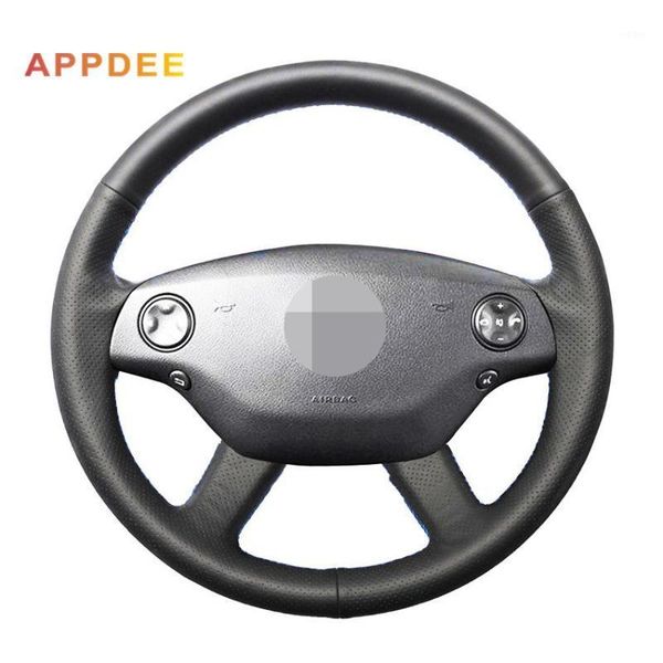handsewing black artificial leather steering wheel covers for s-class 2006-2008 s3501
handsewing black artificial leather steering wheel covers for s-class 2006-2008 s3501
