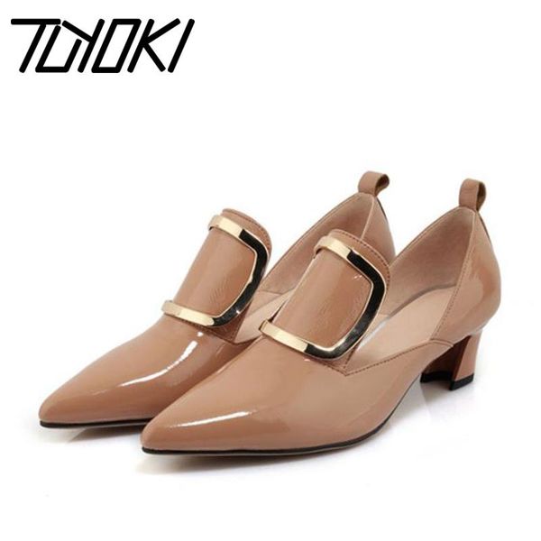tuyoki real leather pumps office women pointed toe ladies work slip on spring shoes women pumps footwear size 34-39, Black
tuyoki real leather pumps office women pointed toe ladies work slip on spring shoes women pumps footwear size 34-39, Black