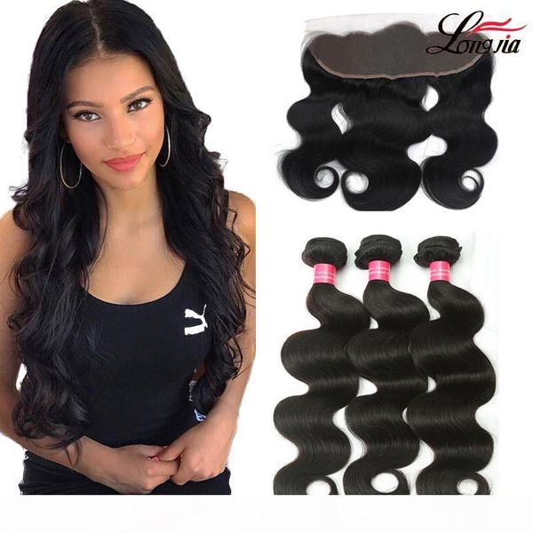 brazilian body wave hair 3 4 bundles with lace frontal 8a brazilian virgin human hair with frontal closure brazilian body wave virgin hair, Black
brazilian body wave hair 3 4 bundles with lace frontal 8a brazilian virgin human hair with frontal closure brazilian body wave virgin hair, Black