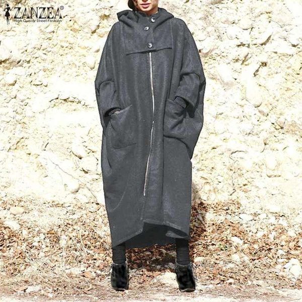 2020 zanzea women hoodies sweatshirt coats autumn long sleeve zipper long jackets gothic outwear loose black coat winter hooded1
2020 zanzea women hoodies sweatshirt coats autumn long sleeve zipper long jackets gothic outwear loose black coat winter hooded1