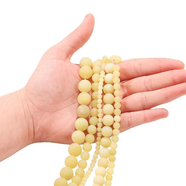 1strand lot 4 6 8 10 12mm natural yellow chalcedony stone beads round loose ball beads for jewelry making diy bracelet necklace h wmtwbm
1strand lot 4 6 8 10 12mm natural yellow chalcedony stone beads round loose ball beads for jewelry making diy bracelet necklace h wmtwbm