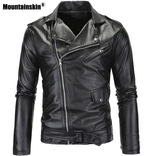 mountainskin мужская отложной воротник кожаной куртки мужские мотоцикла diagonal zipper кожаная куртка мода slim fit sa981, Black
mountainskin мужская отложной воротник кожаной куртки мужские мотоцикла diagonal zipper кожаная куртка мода slim fit sa981, Black