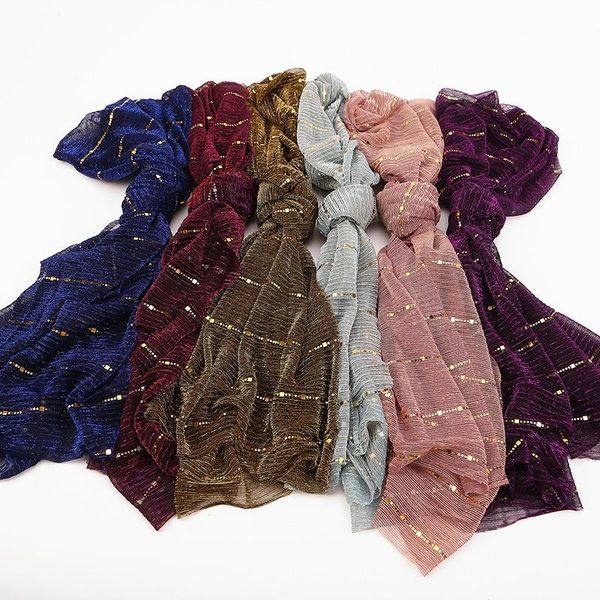 scarves 70*180cm sequin muslim women hijabs scarf shimmer shawl wrinkles islamic veil shaws wraps head cover headscarf, Blue;gray
scarves 70*180cm sequin muslim women hijabs scarf shimmer shawl wrinkles islamic veil shaws wraps head cover headscarf, Blue;gray