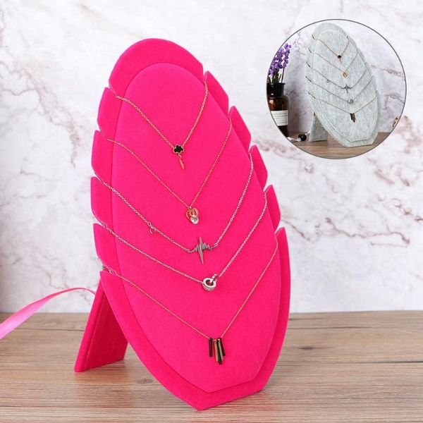 jewelry box velvet necklace jewelry pendant chain display organizer rack earring stand, Pink;blue
jewelry box velvet necklace jewelry pendant chain display organizer rack earring stand, Pink;blue