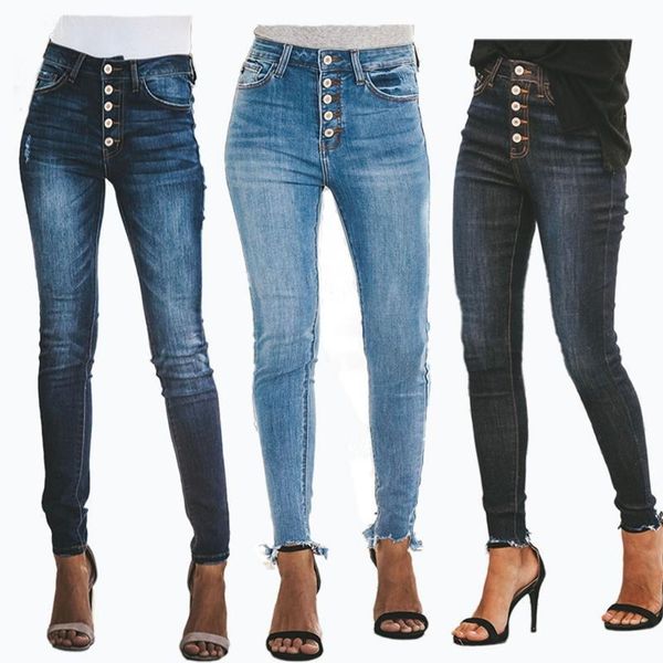 high waist button calca jeans for women mom jeans ladies plus size stretch hole jeans boyfriend denim skinny pencil pants, Blue
high waist button calca jeans for women mom jeans ladies plus size stretch hole jeans boyfriend denim skinny pencil pants, Blue