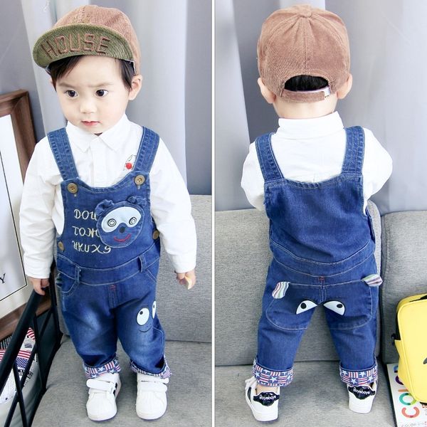 spring children overall pants baby boys pants kids jeans overalls jumpsuits cotton denim bib pants trousers for girls 201112, Blue
spring children overall pants baby boys pants kids jeans overalls jumpsuits cotton denim bib pants trousers for girls 201112, Blue