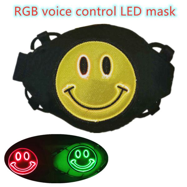 rgb smile led face men women ladies carnival music party christmas halloween voice control luminous mask gift
rgb smile led face men women ladies carnival music party christmas halloween voice control luminous mask gift